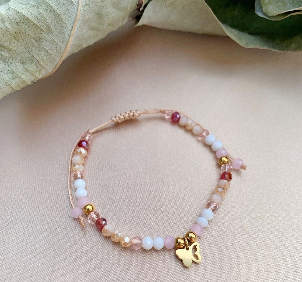 Pulsera Modelo Alelí (rosada)