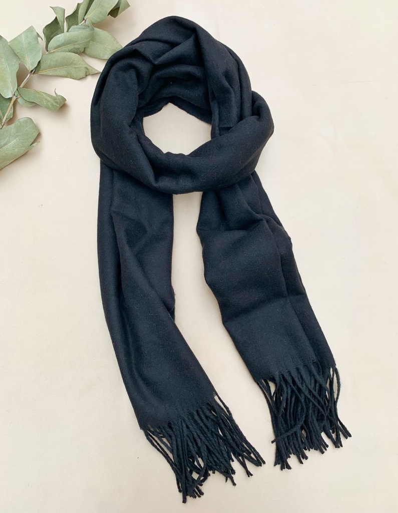 Pashmina Modelo Kiara (Negro)