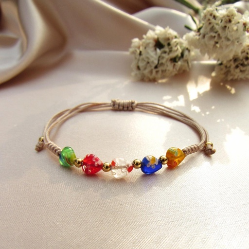Pulsera Modelo Murano (corazón)