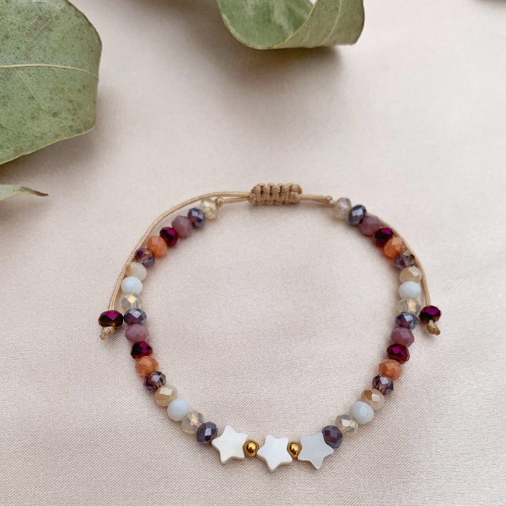 Pulsera Modelo Constelación (Lila)